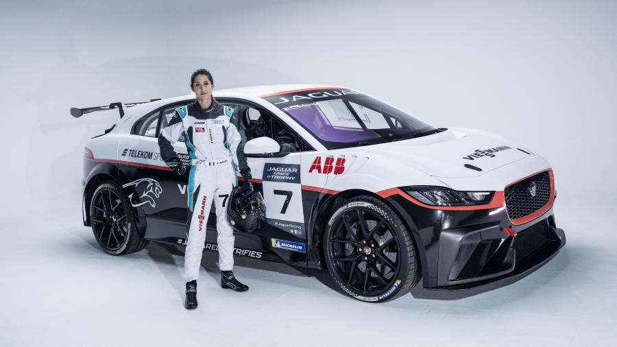 Jaguar I-Pace eTrophy Viessmann Team Germany 2018 года  (фото 10 из 10)